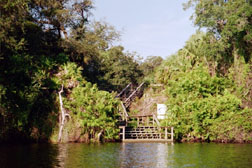 Canoe landing at the Buffer Preserve - South Prong