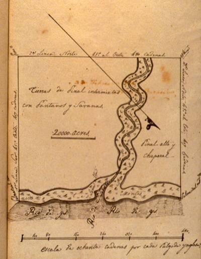 survey of Fleming's grant, c. 1828