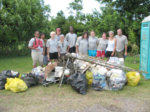 St. Sebastian River cleanup, June 2008